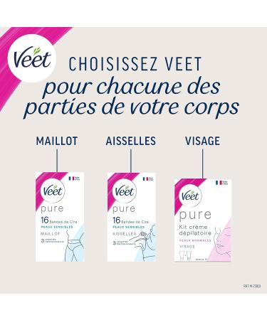 VEET PURE - Hair Removal Cream for Body and Legs - Normal Skin - No Odor of Amonia - 200 ml - Buy Online on GoSupps.com