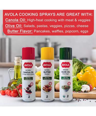 Gas-Free Butter Flavor Cooking Spray | Aerosol-Free, Gluten-Free, Vegan, Kosher | 5 fl oz (150 ml) - Buy Online on GoSupps.com