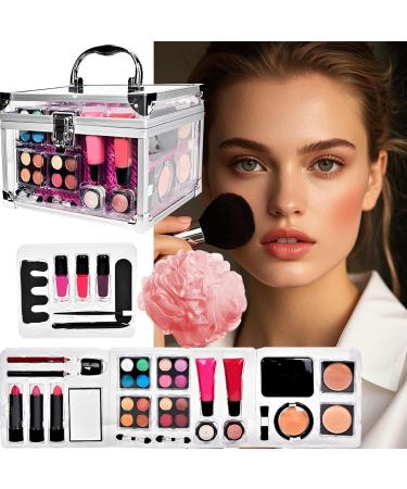 Ensemble de maquillage professionnel | Palette avec poudre contour et fard paupi res tui cosm tique usage quotidien - Buy Online on GoSupps.com