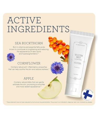 SUPERMOOD Youth Glo Luxury Face Peel | Hydrating Apple & Spearmint Face Mask for Collagen Production - International Shipping - Buy Online on GoSupps.com