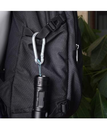 3 Inch Heavy Duty Carabiner Clips - 6 Pack M8x80mm for Fitness, Hammock, Camping & Hiking - Buy Online on GoSupps.com