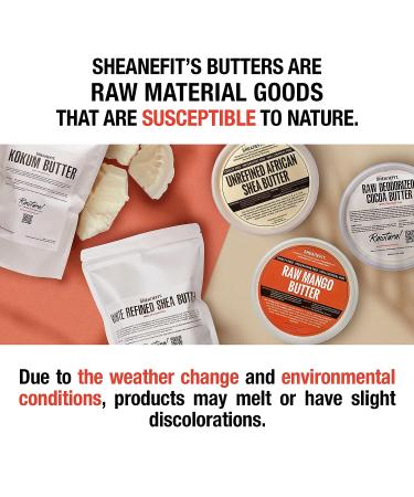 10lb Raw Unrefined Ivory African Shea Butter Bulk Bar - DIY Body Butter Making - Shea Moisture for Skin Care - 1 Pack - Buy Online on GoSupps.com