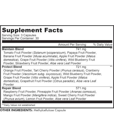 Codeage Instantfood Easy Veggies + Fast Fruits Vitamins Bundle 30+ Daily Vegetables & Fruits Powders Whole Food Green Multivitamin Fibers Vegan Superfood Minerals Supplement - 180 Capsules - Buy Online on GoSupps.com