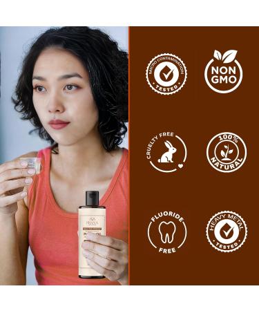 Buy PRANA Coconut Pulling Oil Mouthwash - Ayurvedic Oil with Clove for Healthy Teeth & Gums | 237 ml - Freshen Your Mouth Naturally - Buy Online on GoSupps.com