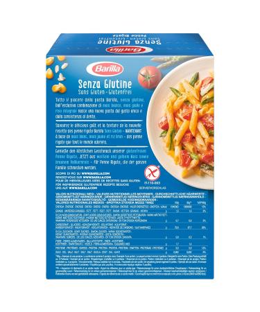 Buy Barilla Gluten-Free Pasta Penne Rigate - Rice & Corn - 400g Pack - International Shipping - Buy Online on GoSupps.com