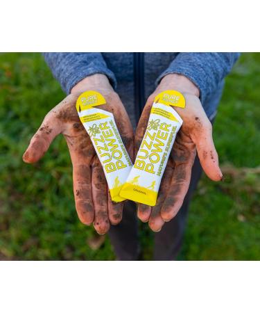 Buzz Power Natural Energy Gel | Organic Honey with Electrolytes | 25g Carbohydrates | Exercise Performance & Endurance Boost | Pack of 5 - Buy Online on GoSupps.com