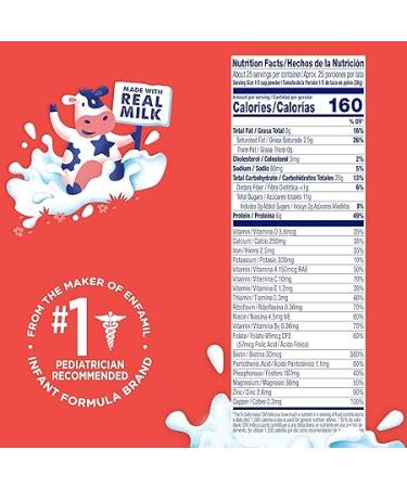 Enfagrow Premium Toddler Nutritional Drink Vanilla Flavor Omega-3 DHA for Brain Support Prebiotics & Vitamins for Immune Health  Powder Can 32 Oz Pack of 4 - Buy Online on GoSupps.com