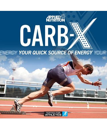 Applied Nutrition Carb X Highly Branched Cyclic Dextrin Carbohydrates 1.2kg - Vegan & Gluten Free, Sugar Free Intra & Post Workout Fuel for Training & Recovery - Orange Burst Flavor | 48 Servings - Buy Online on GoSupps.com