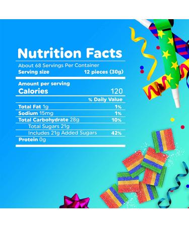 Airheads Xtremes Bites Rainbow Berry Candy 6 Oz Pack of 12 | Sweetly Sour Flavors - Buy Online on GoSupps.com
