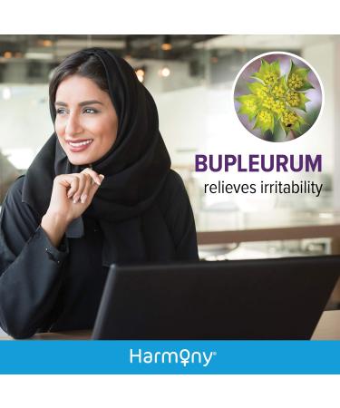 Harmony Menopause Day & Night 45 Count with Ziziphys and Rehmannia to Relieve Insomnia Restlessness Irritability Dry Skin 45 Count (Pack of 1) - Buy Online on GoSupps.com