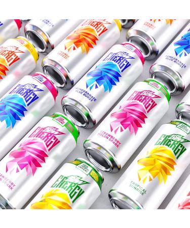 MTN DEW ENERGY Orange Breeze 16oz Cans (12 Pack) | Zero Added Sugar, 5% Juice, Immune Support, Mental Boost | Antioxidants A&C - Buy Online on GoSupps.com