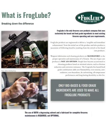 FrogLube Solvent 8 oz - Powerful Gun Cleaner and Degreaser - Buy Online on GoSupps.com
