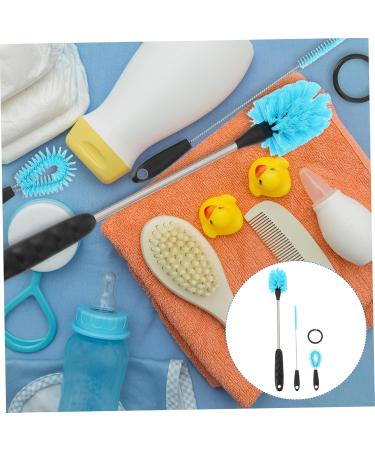 AMOSFUN 9-Piece Multi-Purpose Cleaning Brush Set | Stainless Steel Water Bottle & Straw Cleaner | Ultimate Detergent Brush Kit for Easy Cleaning - Buy Online on GoSupps.com