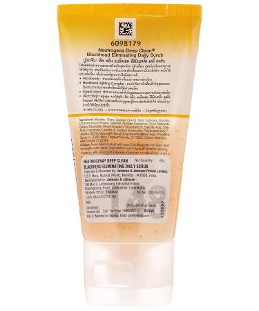 Neutrogena Deep Clean Blackhead Eliminating Scrub 40g - Effective Skincare for Clearer Skin | Shop Internationally - Buy Online on GoSupps.com