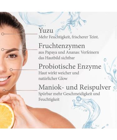 Shezo Enzyme Peeling 30g - Japanese Yuzu Powder for Exfoliating Facial Cleanser - High-Quality Skin Care with Natural Vitamin C - Made in Germany - International Shipping Available - Buy Online on GoSupps.com