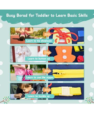 Azalee Busy Board - Montessori Dinosaur Activity Toy for Kids | Enhance Motor Skills & Basic Life Skills - Buy Online on GoSupps.com