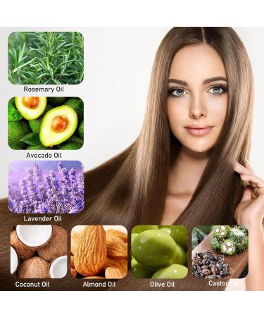 Veganic Natural Hair Growth Oil Veganic Hair Growth Oil For Hair Growth Natural Hair Growth Oil For Dry And Damaged Hair Promotes Growth And Thickness (2pc) - Buy Online on GoSupps.com