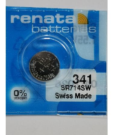 Renata 341 Watch Coin Cell Battery from