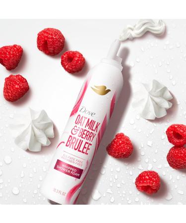 Dove Whipped Shower Foam Oat Milk & Berry Brulee For Women for Hydrated & Soft Skin 10.3 oz - Buy Online on GoSupps.com
