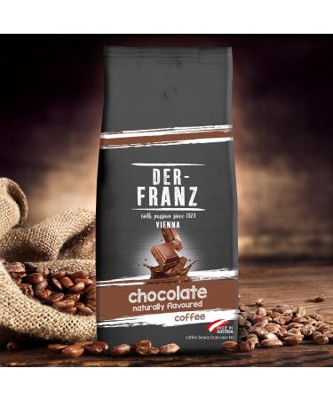 Der-Franz Coffee - 1000g Chocolate Flavored Arabica & Robusta Beans | Premium International Shipping - Buy Online on GoSupps.com