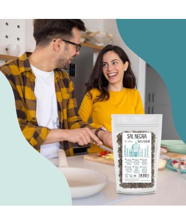 Himalayan Coarse Black Salt 100% Natural Kala Namak Salt No Additives No Refining. | Egg Taste | Higher Content Of - Buy Online on GoSupps.com