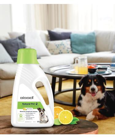 Bissell 3242 Natural Pet Carpet Cleaning Solution - 1.5L | Effective Plastic Cleaner for Carpets | International Shipping Available - Buy Online on GoSupps.com