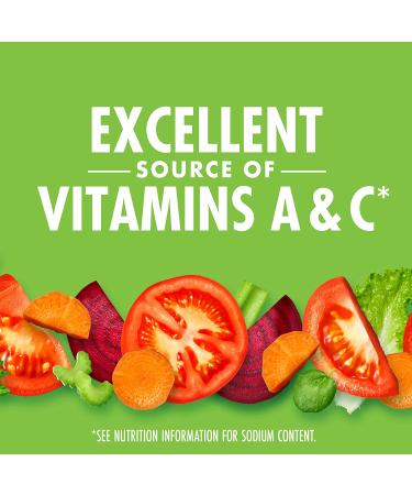 V8 Low Sodium Original Vegetable Juice 46 FL OZ Bottle (Pack of 6) - 100% Vegetable Blend with Tomato Juice - Buy Online on GoSupps.com