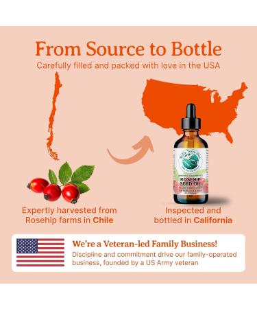 Bella Terra Oils Pure Rosehip Seed Oil - 1 Gallon | Nourishing Hydrating & Rejuvenating | Pack of 10 (12.8 Fl Oz) | Enhance Skin & Hair Health - Buy Online on GoSupps.com