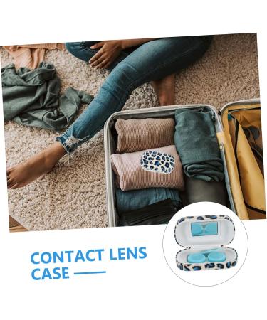 Buy Solustrious Contact Lens Container & Applicator - Eye Lens Storage Box & Case Holder for Safe Lens Care - Buy Online on GoSupps.com