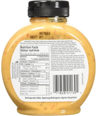 Inglehoffer Applewood Smoked Bacon Mustard 280ml Applewood Smoked Bacon Mustard 280 ml - Buy Online on GoSupps.com
