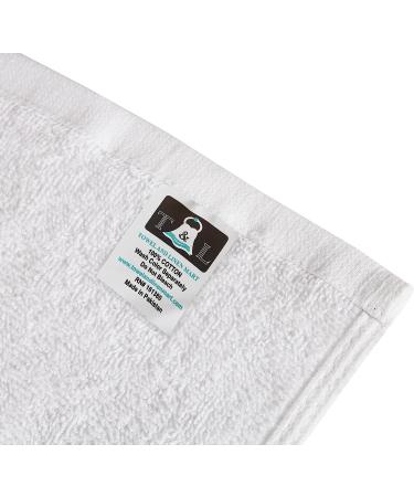 12 Pack White Salon Towels - 16 x 27 Inches - Highly Absorbent for Hand, Salon, Gym, Spa - Not Bleach Proof - Ideal for Beauty and Home Hair Care - Buy Online on GoSupps.com
