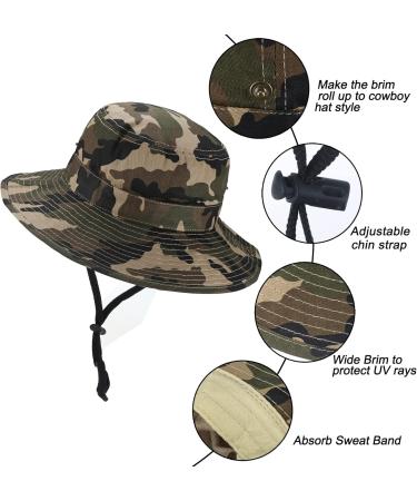 Eohak Sonnenhut f r Jungen Camouflage Fischhut faltbar 7 14 Jahre (Camo-1 56 cm) - Buy Online on GoSupps.com