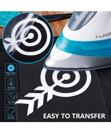 CAREGY Heat Transfer Vinyl HTV Roll for T-Shirts - White, 12in x 12ft - Buy Online on GoSupps.com
