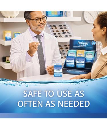 Refresh Optive Preservative-Free Lubricant Eye Drops - 30 ct  0.01 fl oz Single-Use Containers - Buy Online on GoSupps.com