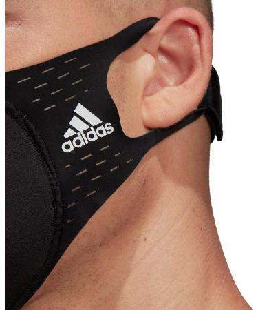 Shop adidas Unisex Molded Face Cover for Sports - Non-Medical Black Face Mask Size L | International Shipping Available - Buy Online on GoSupps.com