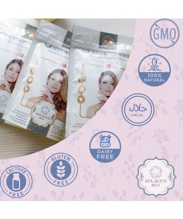 GOLD Hydrolyzed Collagen Type 1 & 3| Non-GMO Gluten Free - Cherry Flavor | Trusted Collagen Made in EU (100g) | Skin Hair Nails - Buy Online on GoSupps.com