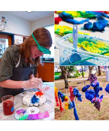 24 Pack White Cotton Hair Scrunchies for Tie Dye DIY - Elastic Headband Hair Ties for Women - Buy Online on GoSupps.com