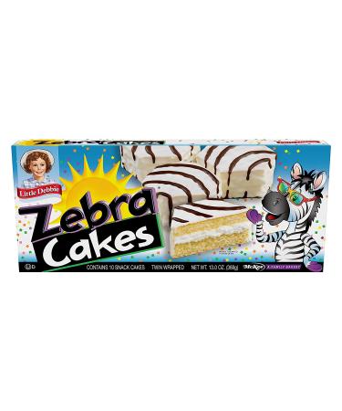 Little Debbie Variety Pack - Zebra Cakes, Cosmic Brownies, Honey Buns, Swiss Rolls, Oatmeal Creme Pies - Pack of 6 - Buy Online on GoSupps.com