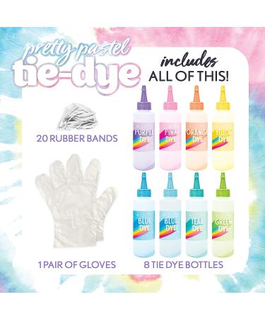 Just My Style Pretty Pastel Tie Dye Kit | 18 Projects, 8 Pastel Colors | Horizon Group USA - Buy Online on GoSupps.com