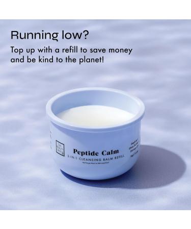 The Beauty Crop Recharge Peptide Calm Cleansing Balm - Nourrissant et Hydratant Convient tous les types de peau v g talien - 100 ml Recharge de baume nettoyant peptide - Buy Online on GoSupps.com
