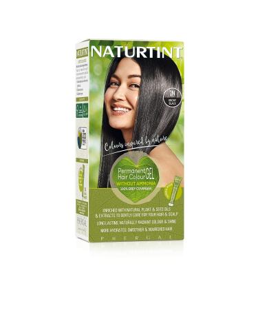 1 Box Permanent Hair Color in 1N Ebony Black - Long-Lasting Formula - Buy Online on GoSupps.com