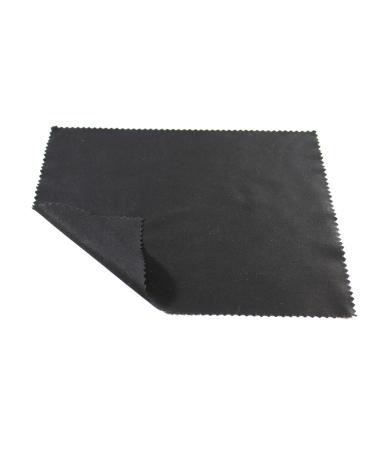 Quality Micro Fiber Cleaning Cloths for RX Eyeglasses Sunglasses Computer Screens Lenses (Black 12)