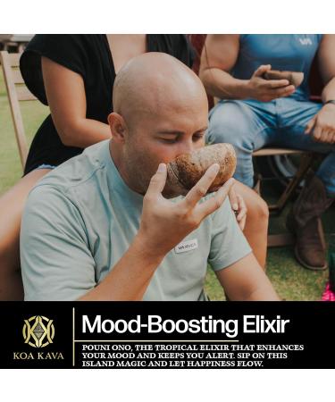 1 Pound Koa Kava Bundle with Premium Tongan Fijian Waka and Vanuatu Waka Kava Root Powder - Buy Online on GoSupps.com