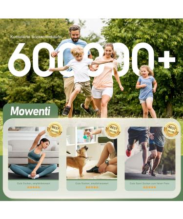 Mowenti Unisex Sports Sneaker Socks - 8 Pairs Breathable Cotton Frote Tennis & Running Socks (Size 39-42) - Perfect for Hiking & Daily Wear - Buy Online on GoSupps.com