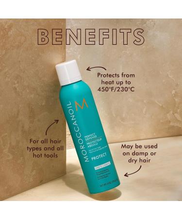 Moroccanoil Perfect Defense Heat Protectant 6 Fl Oz - Protects Hair from Heat Styling Damage - Buy Online on GoSupps.com