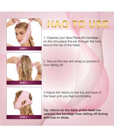 Double Chin Reducer V Line Mask | Face Tape Shaper & Chin Strap for Women - Jaw Exerciser - Buy Online on GoSupps.com