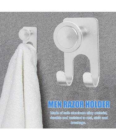 Alipis 6 PCS No Hook Shaving Hooks for Razor Storage | Aluminum Alloy Beard Razors for Men - Buy Online on GoSupps.com