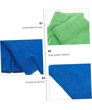 FRCOLOR 6 Pairs Gel Gloves Half Finger Spa Gloves Hand Gel Moisturizing Gloves Sleeping Gloves Gel Cotton Moisturizing Gloves Winter Gloves Miss Heel Socks Essential Oil Knitting - Buy Online on GoSupps.com
