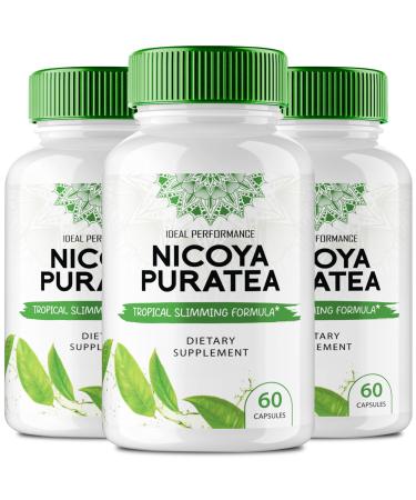 Nicoya Puratea Keto Capsules Nicoya Puratea Advanced Formula Pills - Maximum Strength NicoyaPuratea All Natural Keto Pills Nicoya Puratea Capsules Nicoya Puratea Pills Reviews (3 Pack)