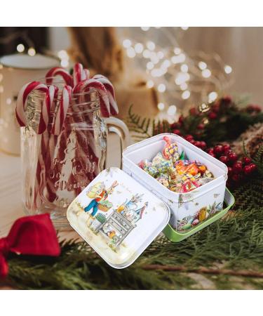 ABOOFAN 1pc Box easter tote mini bunny tinplate biscuit case metal Easter Candy Case Toy Jewelry Box child - Buy Online on GoSupps.com